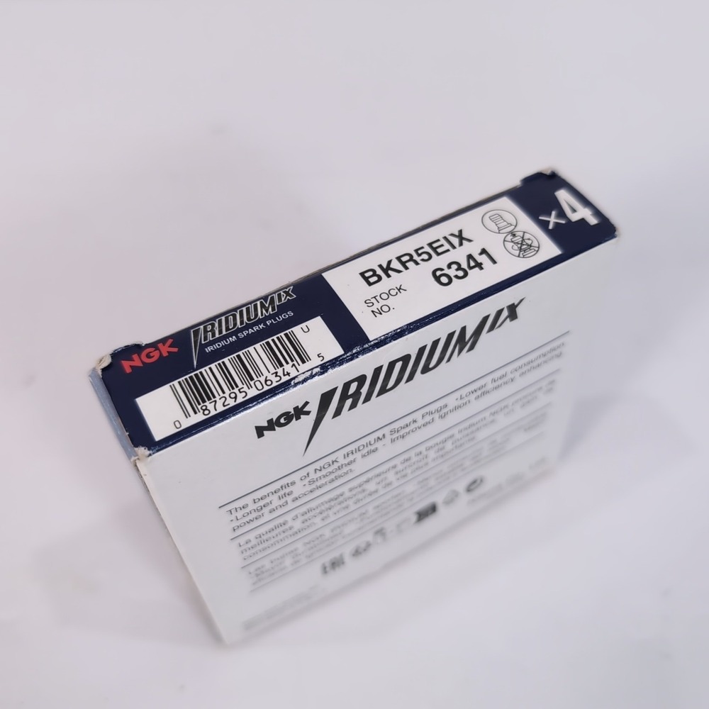 4 Pack Genuine NGK 6341 Iridium IX Spark Plugs BKR5EIX for Toyota Scion VW MB GM